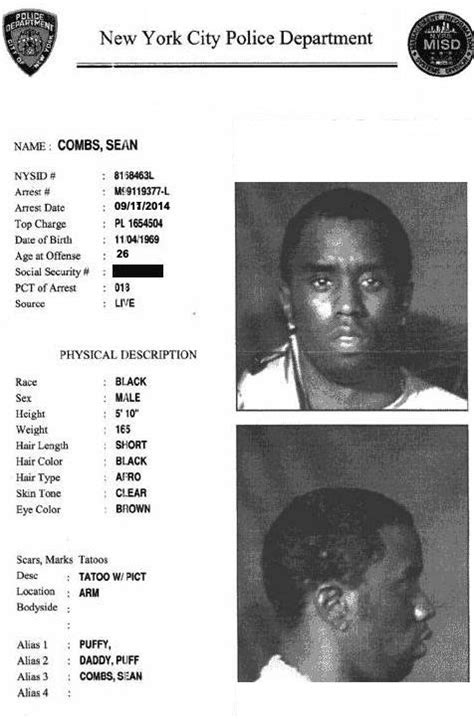 Sean Combs Arrested for the Murder of Tupac Shakur | Snopes.com