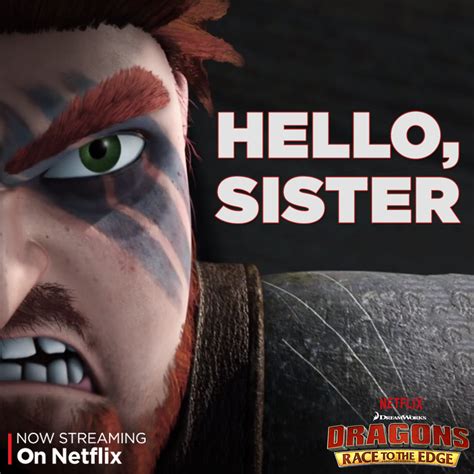 How To Train Your Dragon - Dagur and Heather are facing off in the ultimate...