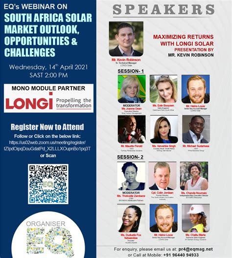 Webinar: South Africa Solar Market Outlook, Opportunities & Challenges – AFSIA