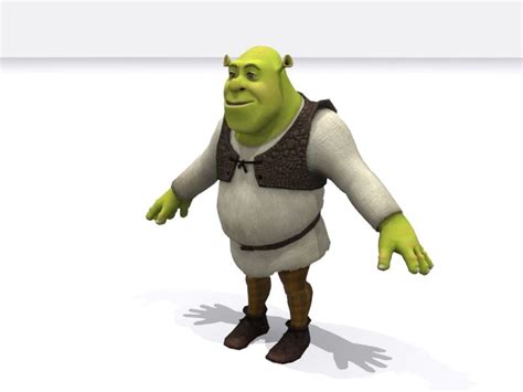 Shrek 3D Models download - Free3D