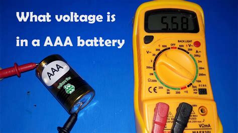 Basic of voltage in a AAA battery knowledge - The Best lithium ion ...