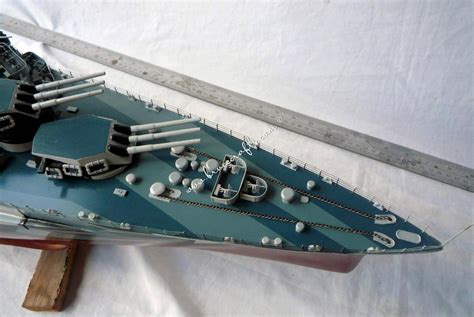 USS California (BB-44) - Mahogany Wooden Aircraft Models – Boat & Ship Models Handmade Museum ...