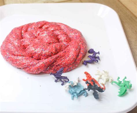 Fluffy Jello Slime Recipe with Mythical Beasts - Views From a Step Stool