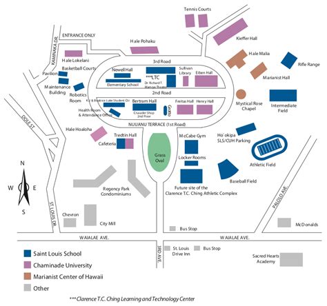 Campus Map - About Saint Louis School - Saint Louis School