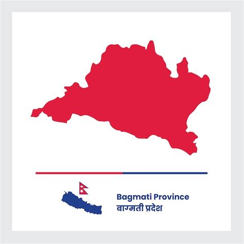 Premium Vector | Bagmati province map vector nepal