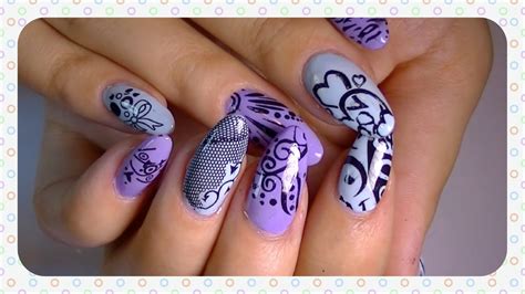 Testing The Nail Art Stamping Image Plates from banggood com - YouTube