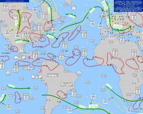 South America / Africa Turbulence Maps - Turbulence Forecast