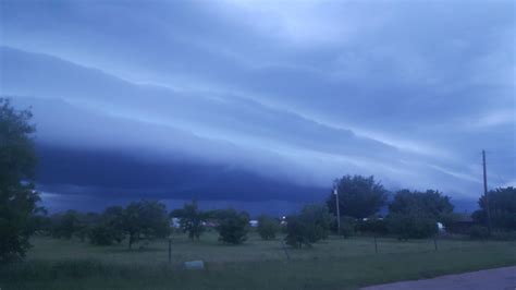 Very cool looking front coming in - Abilene TX : r/weather