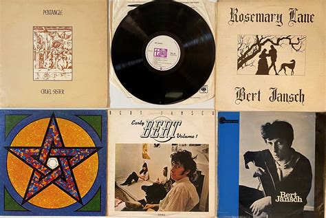 Lot 278 - BERT JANSCH/ PENTANGLE AND RELATED - LP PACK