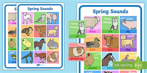 Animal Sounds Worksheet | Sounds (teacher made) - Twinkl