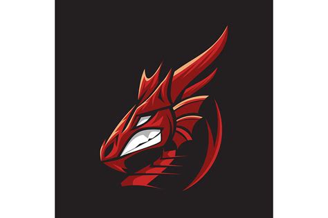 Dragon Sport Gaming Mascot Logo Graphic by maniacvector · Creative Fabrica