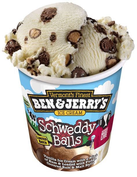 Yes, It's True: Ben & Jerry's Introduces 'Schweddy Balls' Ice Cream ...