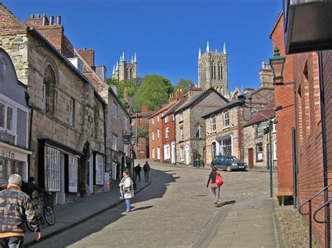 "Lincoln Steep Hill 12" by Mark Corby at PicturesofEngland.com