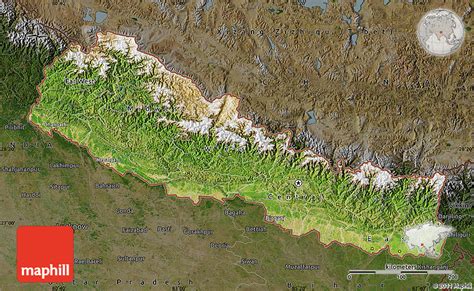 Google Earth Satellite Map Nepal - The Earth Images Revimage.Org