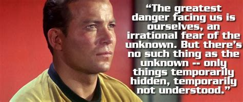 Captain Kirk quote | Star trek quotes, Trekking quotes, Star trek