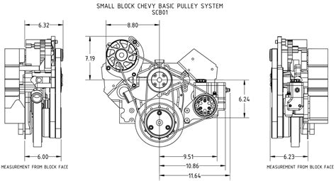 Small Block Chevy Basic Pulley Systems | Concept One Pulleys