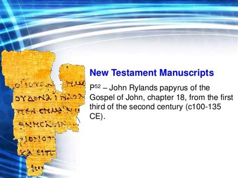 Bible Manuscripts & Translations