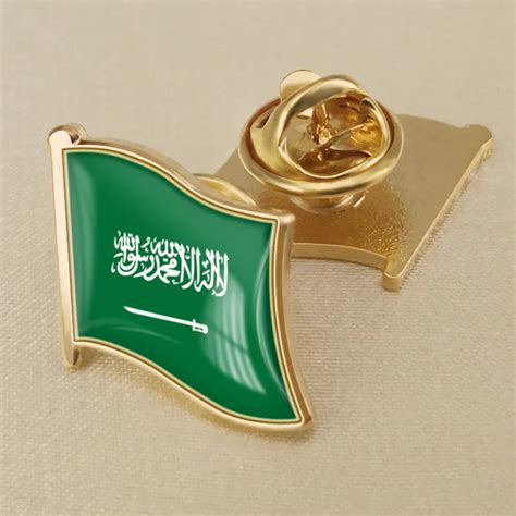 Saudi Arabia Single Flag Lapel Pins-in Brooches from Jewelry & Accessories on Aliexpress.com ...