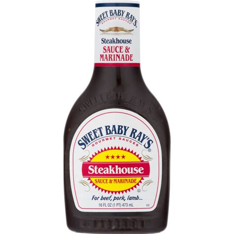 Sweet Baby Ray's Steakhouse Sauce & Marinade (16 fl oz) - Instacart