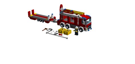 LEGO IDEAS - Product Ideas - Rescue Fire Truck and Trailer