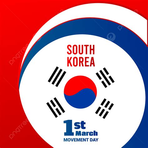 Busan South Korea Vector Hd PNG Images, South Korea Independence Movement Day Png, South Korea ...