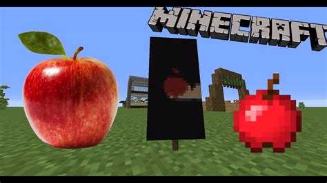 How to make an Apple Banner in Minecraft! - YouTube