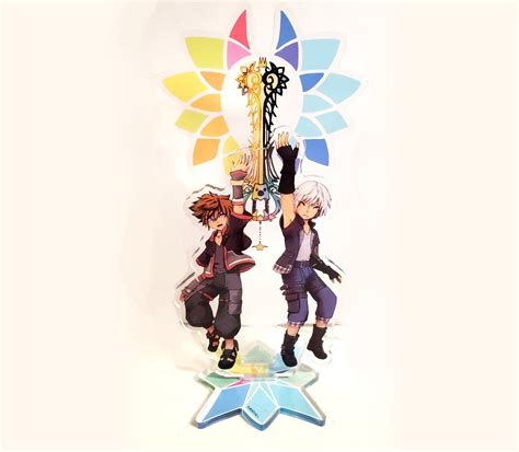 Kingdom Hearts Soriku Sora Riku Keyblade 3pc Stand - Etsy