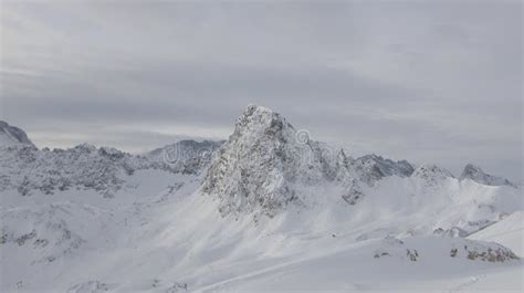 Tignes / Val Claret Ski-Resort Stock Photo - Image of view, tignes ...