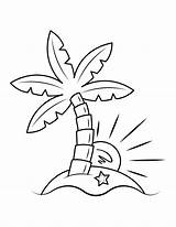 Free Printable Coloring Pages Island sketch template