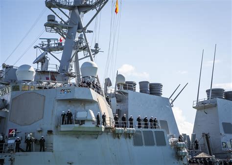 USS Arleigh Burke, Newest FDNF Ship, arrives in Homeport Rota, Spain > United States Navy > News ...