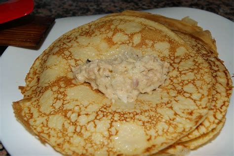 Crepes con atún ~ ¡Qué rico!