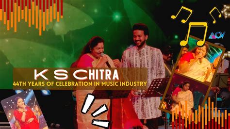 K S Chitra | 44th Years of Music industry | Musical Concert ...