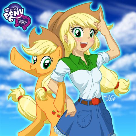 Equestria Girls Applejack by uotapo on DeviantArt