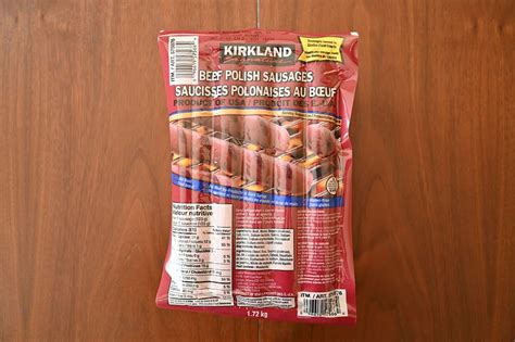 Costco Kirkland Signature Beef Polish Sausages Review - Costcuisine