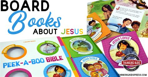 Board Books about Jesus SM - Thinking Kids