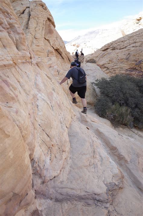 Hiking at Red Rock Canyon