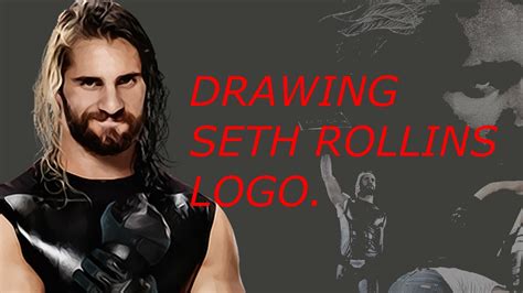 Drawing WWE Seth Rollins logo. - YouTube