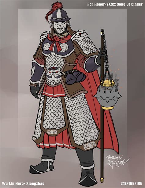 FOR HONOR CONCEPT: Xiongzhao [Wu Lin] by Spingfire on DeviantArt