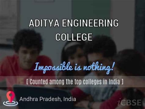 Aditya Engineering College, Andhra Pradesh - Admissions, Reviews, Fees and Address 2024