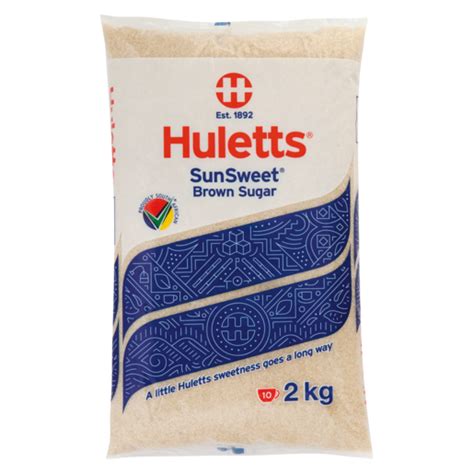 Huletts Sun Sweet Brown Sugar 2kg | Brown, Caramel & Treacle Sugar | Sugar & Sweeteners | Food ...