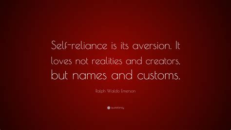 Ralph Waldo Emerson Quotes Self Reliance - Cocharity