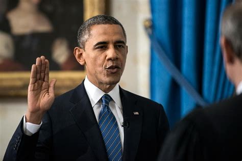 Swearing Age-Old Oath, Obama Steps Into Second Term | WBUR News