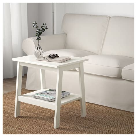 LUNNARP Side table, white, 215/8x173/4" - IKEA | White side tables, Ikea side table, Ikea white ...