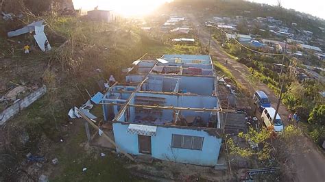 Drone Flies Over Cyclone Pam Damage in Vanuatu - NBC News