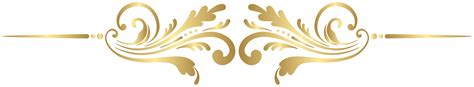 Gold Deco Ornament PNG Clip Art Image | Gallery Yopriceville - High-Quality Free Images and ...