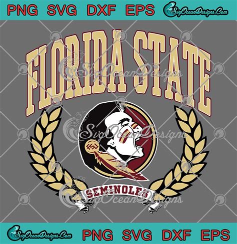 Florida State Seminoles Vintage Logo SVG - NCAA Football The Victory ...