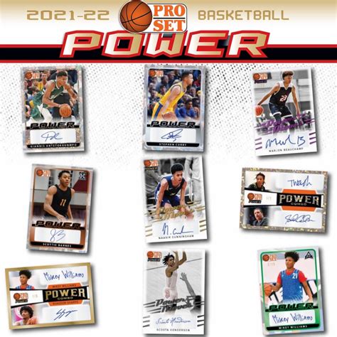 2021-22 Pro Set Power Basketball Checklist, Set Details, Boxes, Reviews