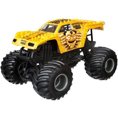 Hot Wheels Monster Jam Max-D Gold Vehicle - Walmart.com