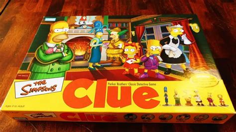 A Comparison Between Clue And Simpsons Clue 2nd Edition - Board-Games.com