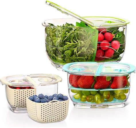 Amazon.com: vegetable storage containers